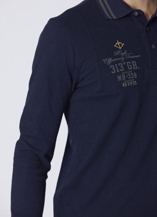 поло мужское p.a.n. polo  из италии вид сбоку