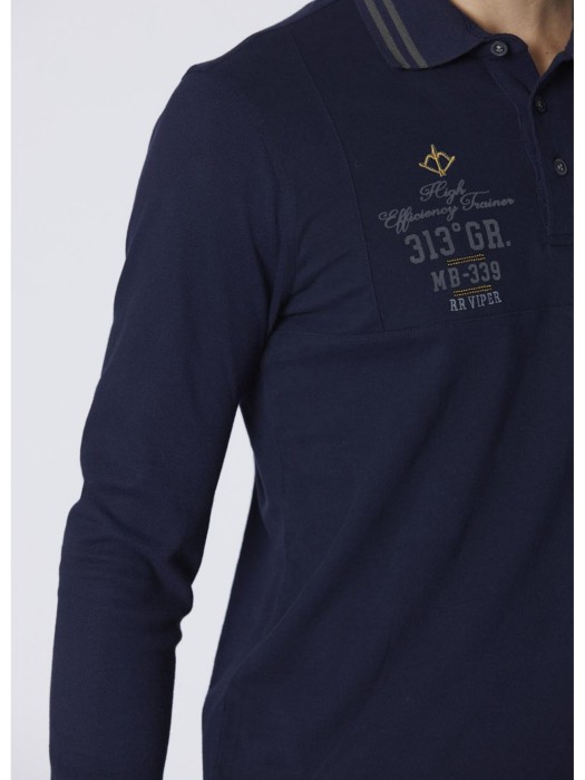 поло мужское p.a.n. polo  из италии вид сбоку