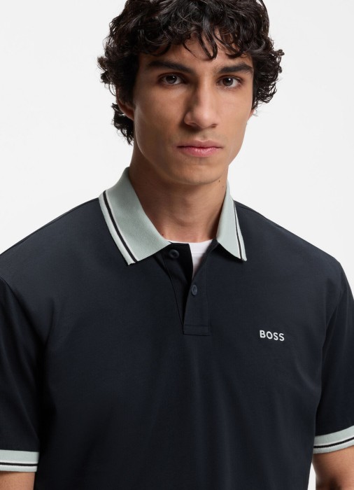 поло мужское pe_blocks  из германии вид сбоку