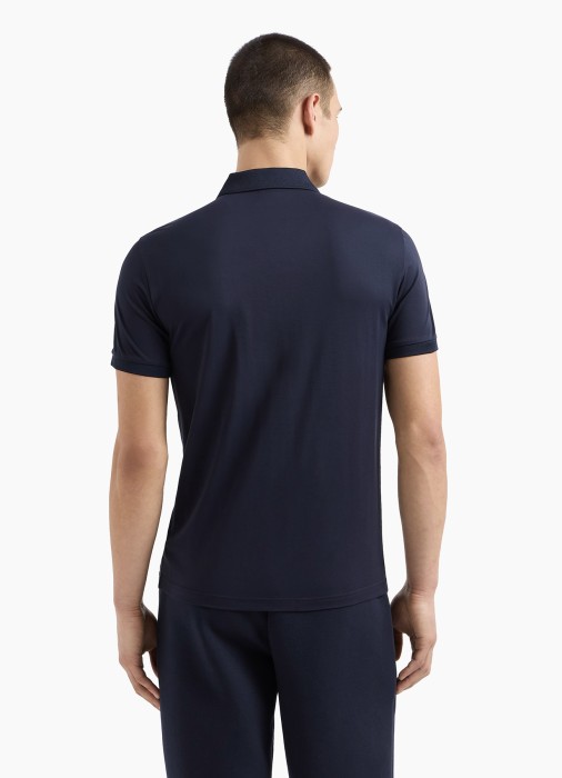 поло мужское polo shirt ea7 из италии вид сбоку