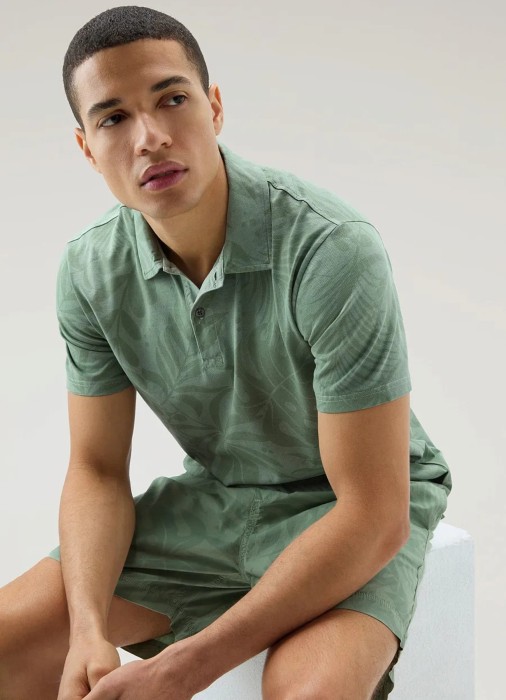 поло мужское tropical overdyed polo  CFWOPO0064MRUT3713 фотография