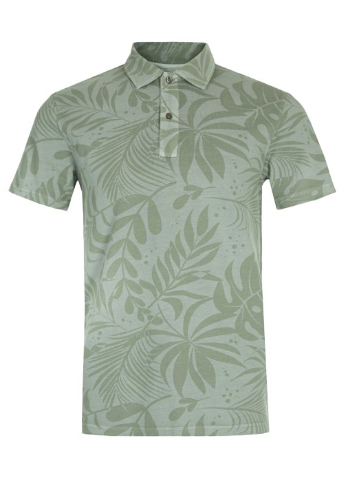 поло мужское tropical overdyed polo  из америки вид сбоку