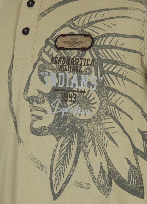 поло мужское  от бренда aeronautica militare вид слева