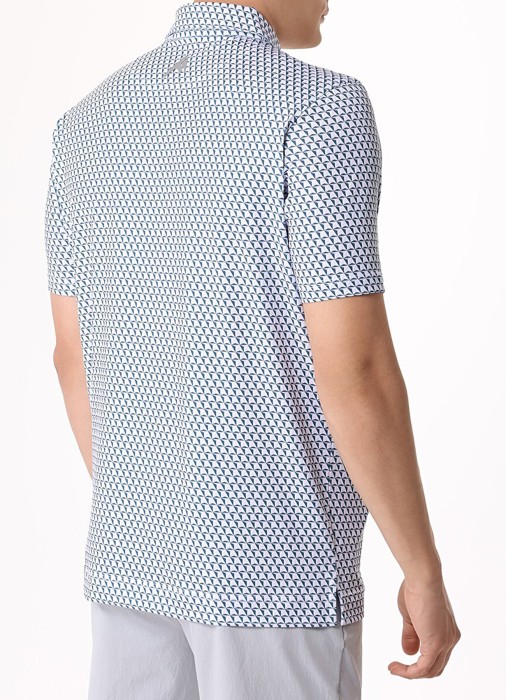 поло мужское  от бренда monterno sport вид слева