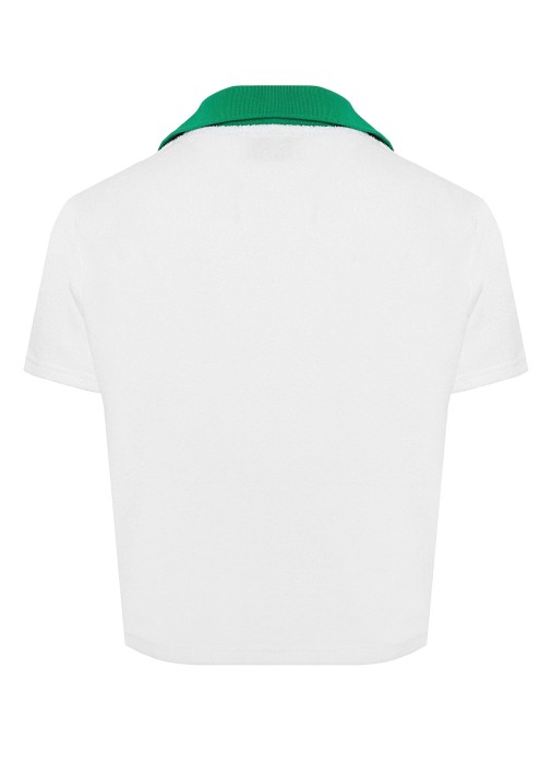 поло женское jaime  от бренда mc2 saint barth вид слева