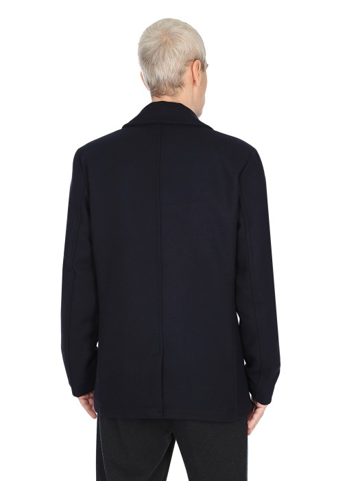 полупальто мужское  из швеции вид сбоку