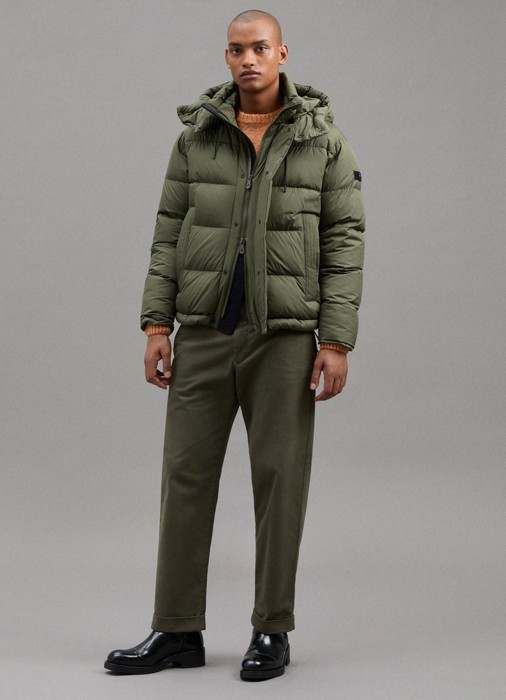 пуховик мужской matt  от бренда peuterey вид слева