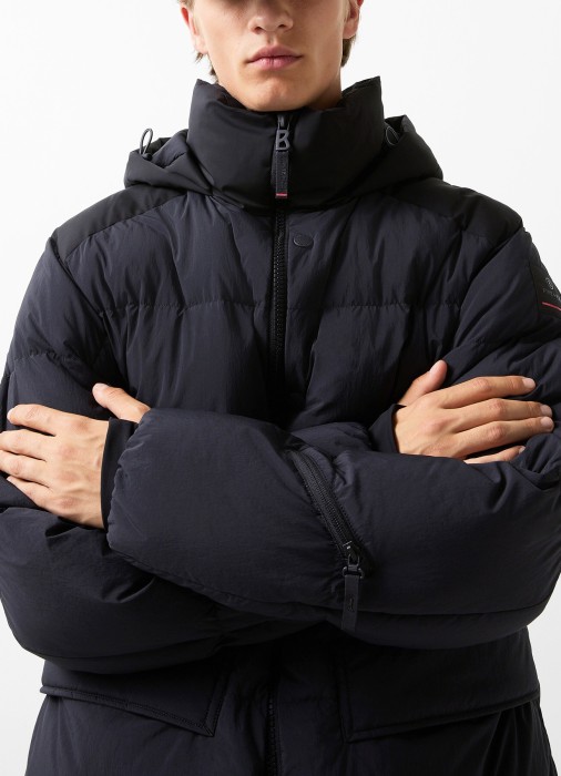 пуховик мужской yaron-d  из полиэстера спереди