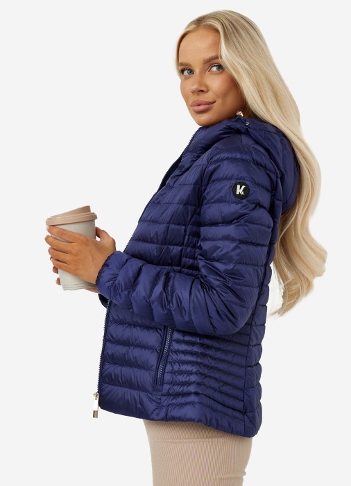 пуховик женский carrie  от бренда katen вид слева