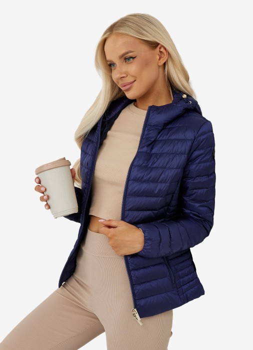 пуховик женский carrie  из америки вид сбоку