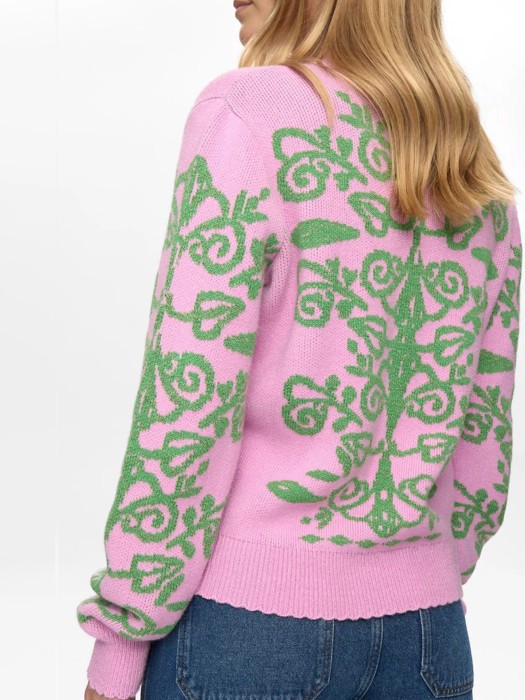 пуловер женский seida  из хлопка спереди