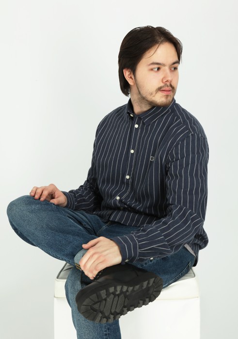 рубашка мужская anton strip  по цене 6400 руб вид справа