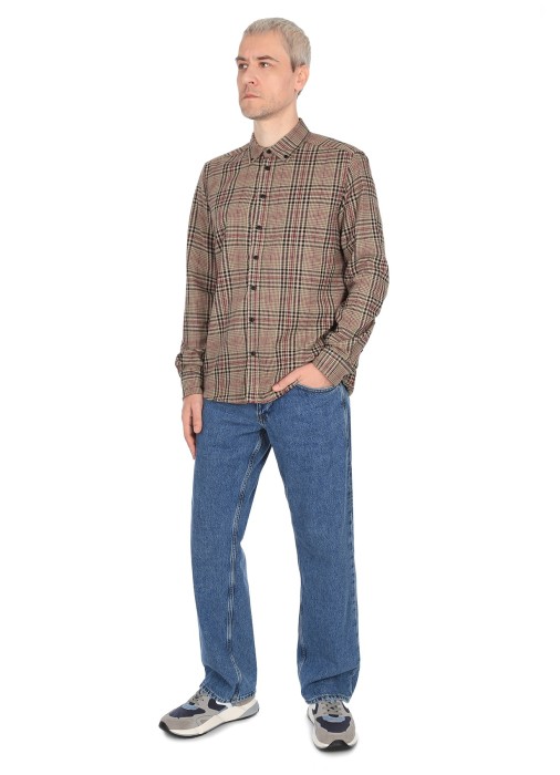 рубашка мужская celle  из хлопка спереди