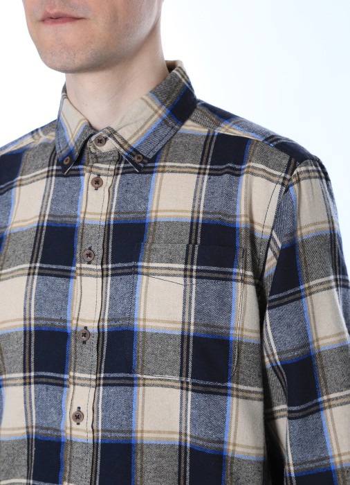 рубашка мужская dag  от бренда blend вид слева