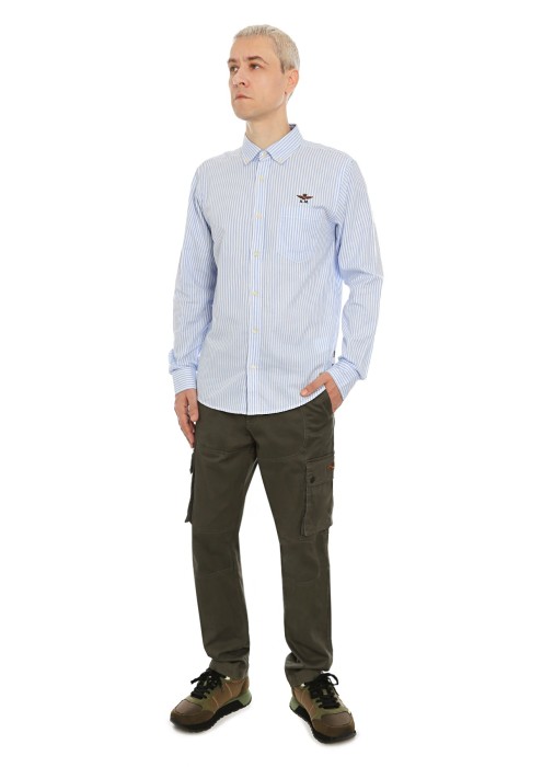 рубашка мужская  из италии вид сбоку