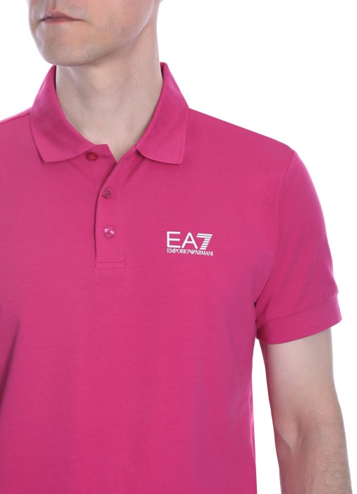 рубашка поло муж. ea7 от бренда ea7 emporio armani вид слева