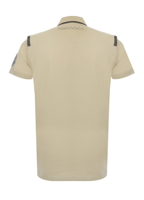 рубашка-поло мужская  от бренда aeronautica militare вид слева