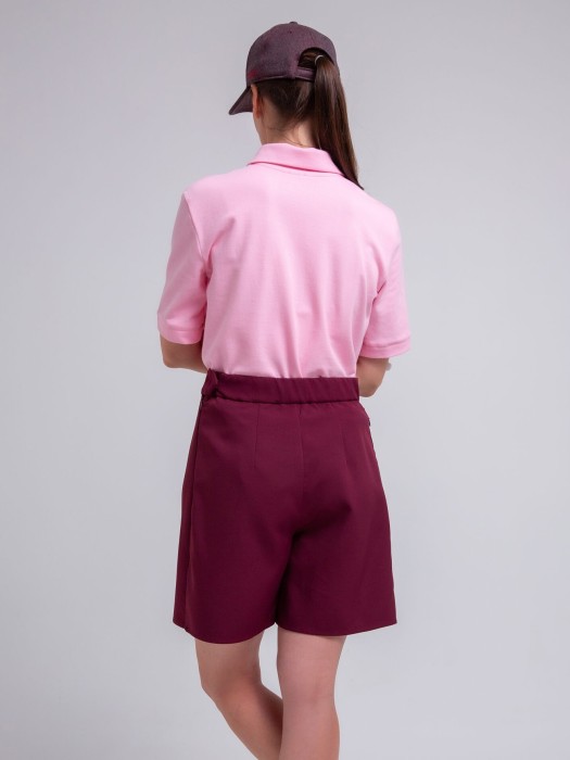 рубашка-поло женская  от бренда thistle вид слева