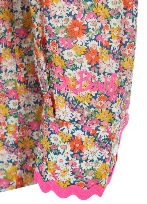 рубашка женская brigitte  от бренда mc2 saint barth вид слева