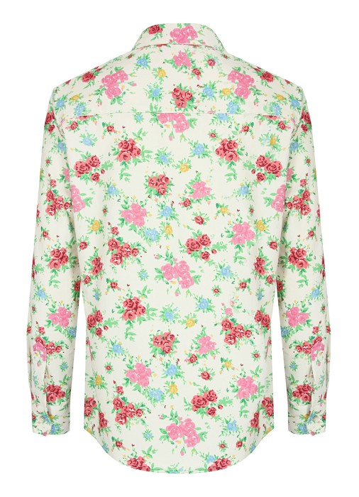 рубашка женская deer  от бренда mc2 saint barth вид слева