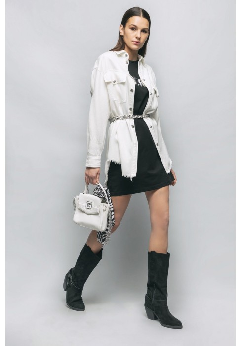 рубашка женская   от бренда gaelle paris вид слева