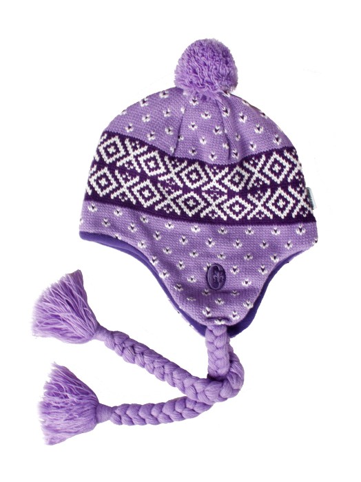 шапка детская вязаная  на флисовой подкладке 3AAEH5226M фотография