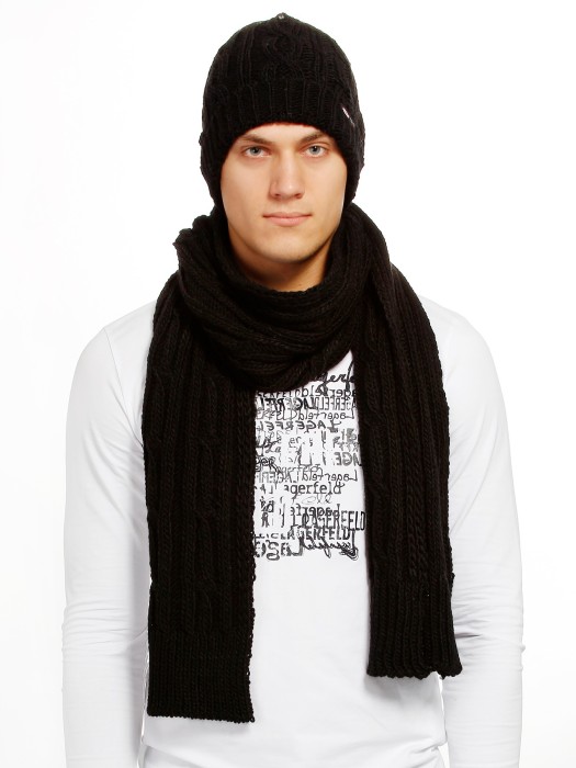 шапка мужская  wool beanie по цене 1066 руб вид справа