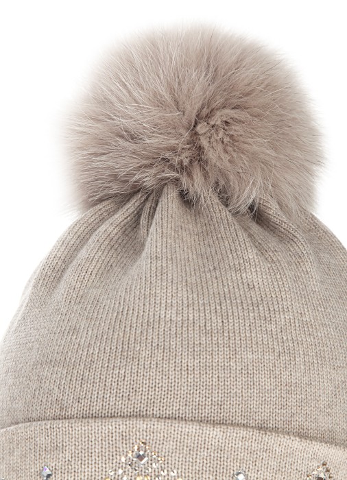 шапка женская diana  из австрии вид сбоку