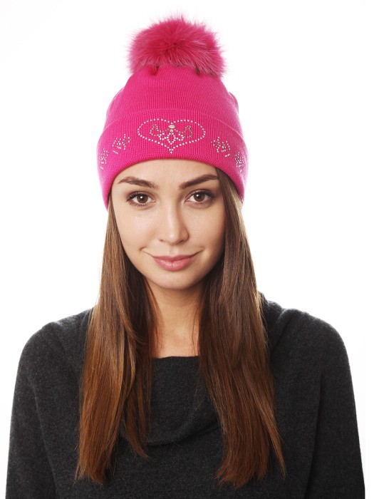 шапка женская  от бренда lisa gröbl вид слева