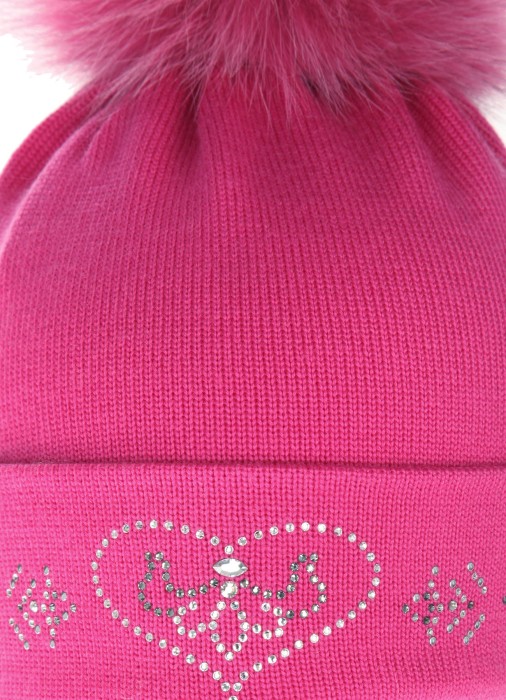 шапка женская  из австрии вид сбоку