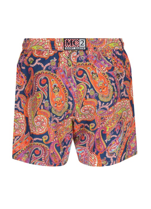 шорты для плавания lighting 70  от бренда mc2 saint barth вид слева