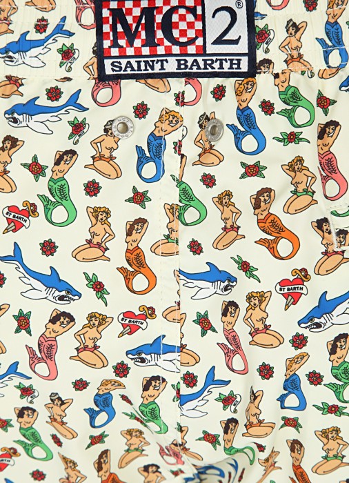 шорты для плавания мужские lighting micro  из америки вид сбоку