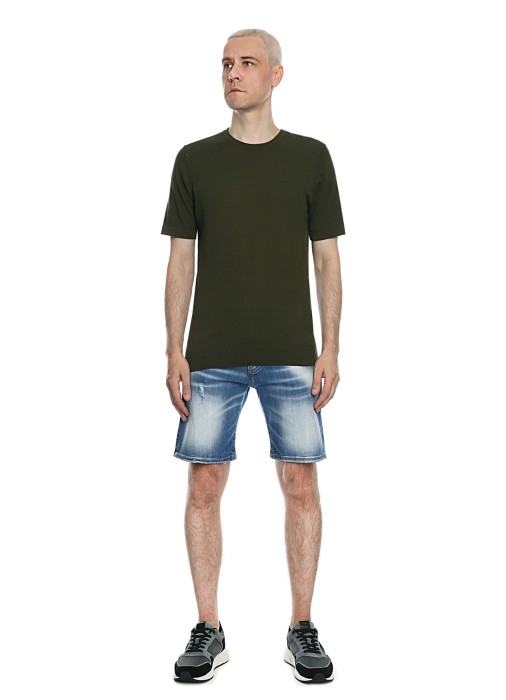 шорты мужские relaxed fit  от бренда zu+elements вид слева