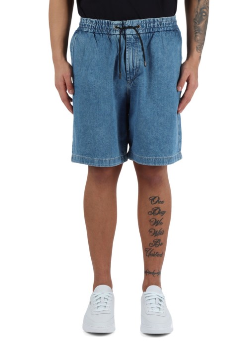 шорты мужские sandrew-shorts-bo  от бренда boss вид слева