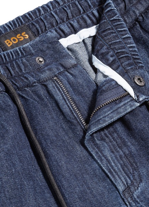 шорты мужские sandrew-shorts-bo  от бренда boss вид слева