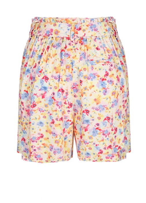 шорты женские milena  универсального стиля с лицевой стороны