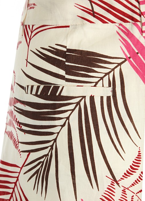 шорты женские saturno y black из италии вид сбоку