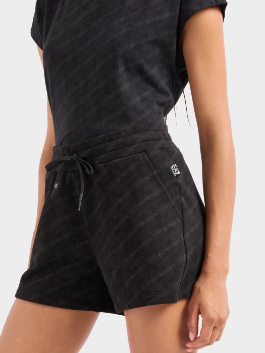 шорты женские shorts  от бренда ea7 emporio armani вид слева