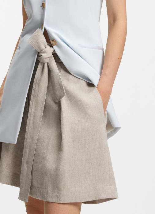 шорты женские tojuna  от бренда boss вид слева