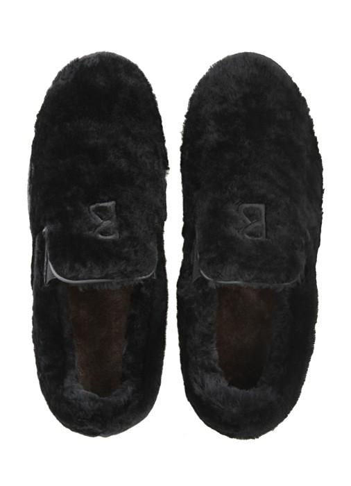 слипоны меховые женские lucerne 4  по цене 52000 руб вид справа