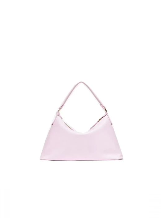 сумка из натуральной кожи женская small hobo  из италии вид сбоку