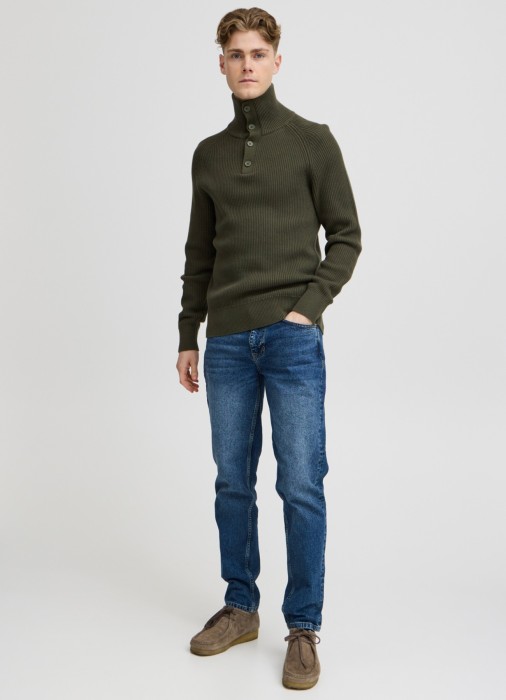 свитер мужской kristian  из хлопка спереди