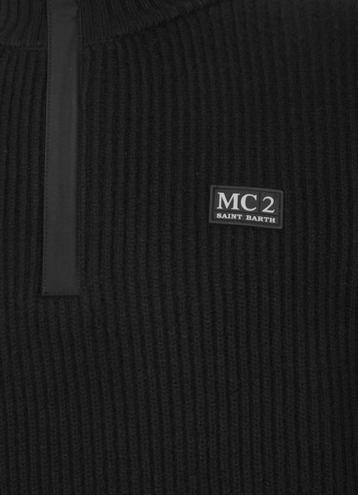 свитер мужской lennox tech  от бренда mc2 saint barth вид слева