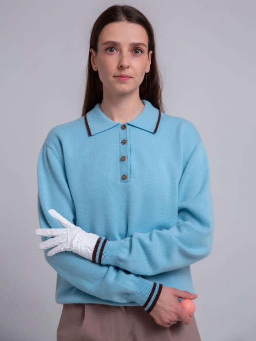 свитер-поло женский  PU001B фотография