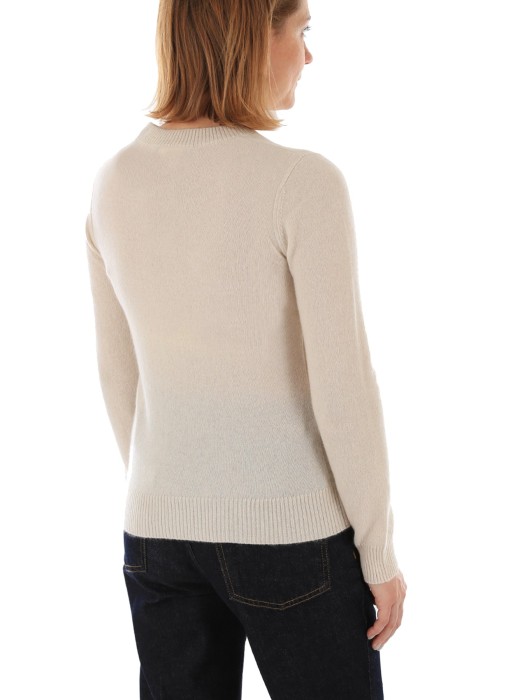 свитер женсикий jerta penny black из кашемира спереди