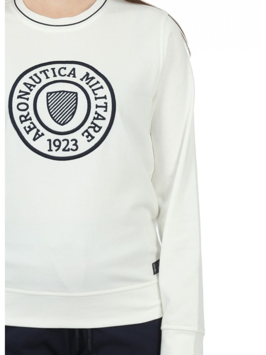 свитшот женский 1923  от бренда aeronautica militare вид слева