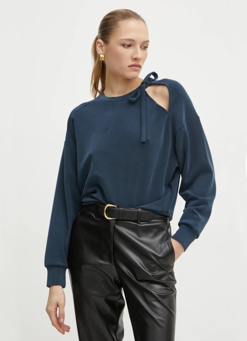 свитшот женский c_eslita  от бренда boss вид слева