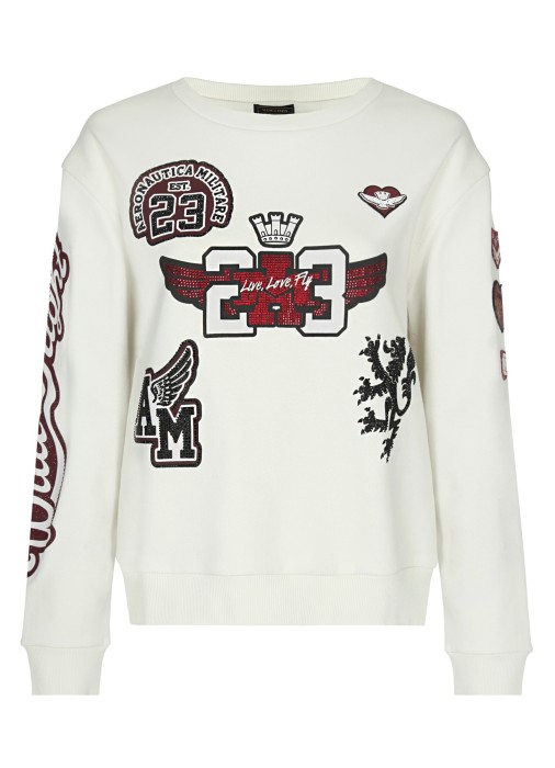 свитшот женский patches and embroidery  FE1970DF567 фотография