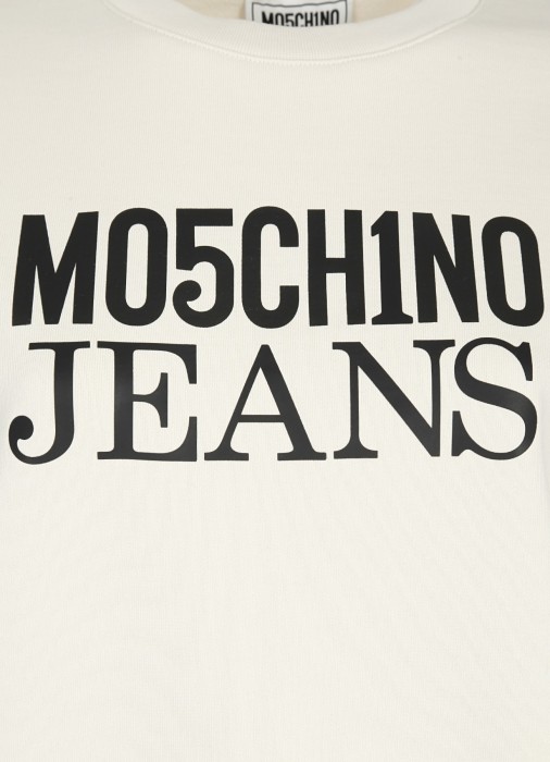 свитшот женский  от бренда mo5ch1no jeans вид слева