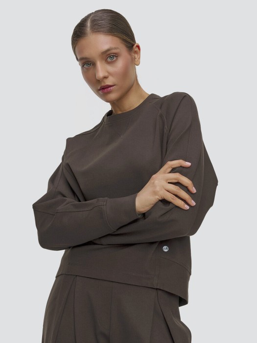 свитшот женский  из дании вид сбоку